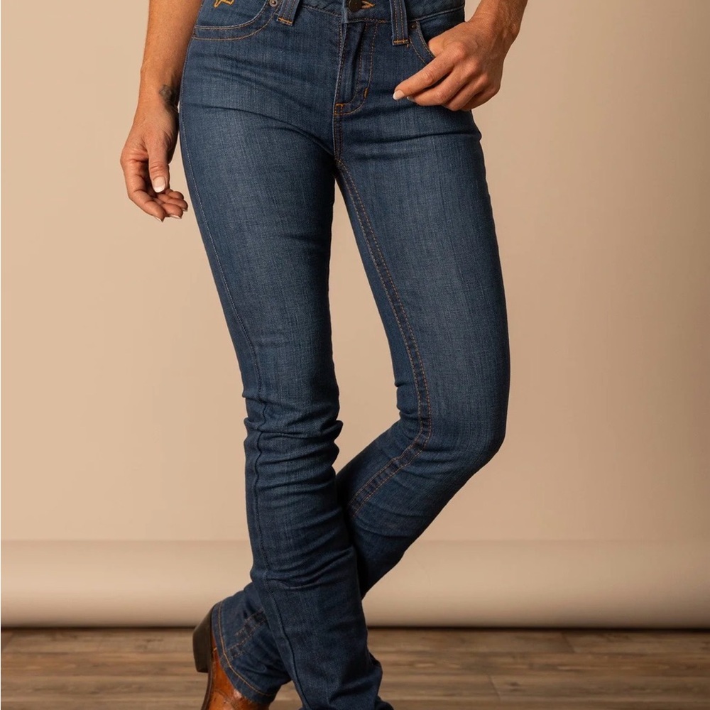 Kimes Ranch Dark Blue Women's Skinny Jeans